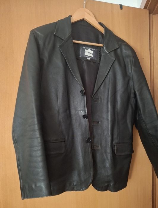 Casaco homem em pele