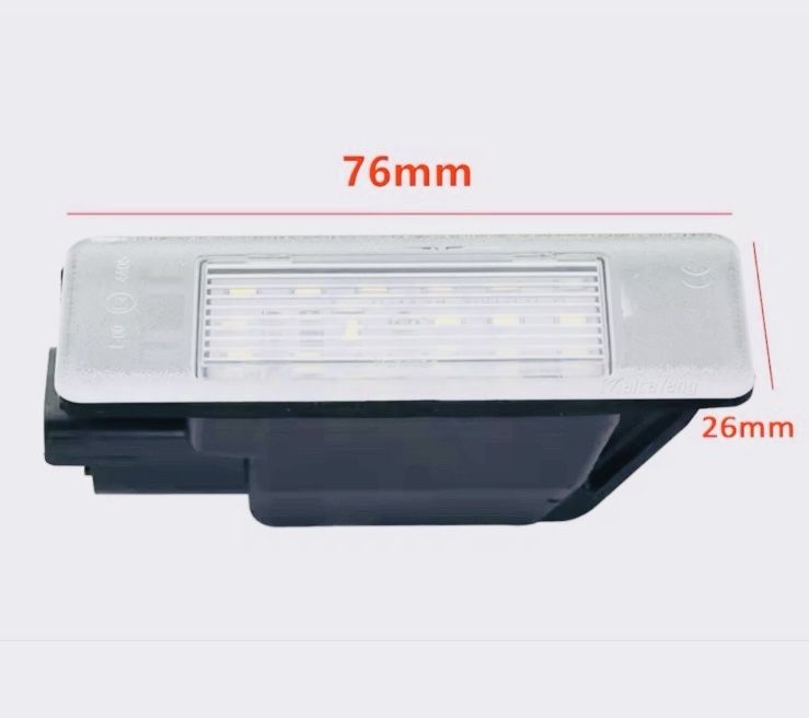 Подсветка номера Peugeot Expert 807 3008 CitroenC2 C3 C4 C5 C6 C8