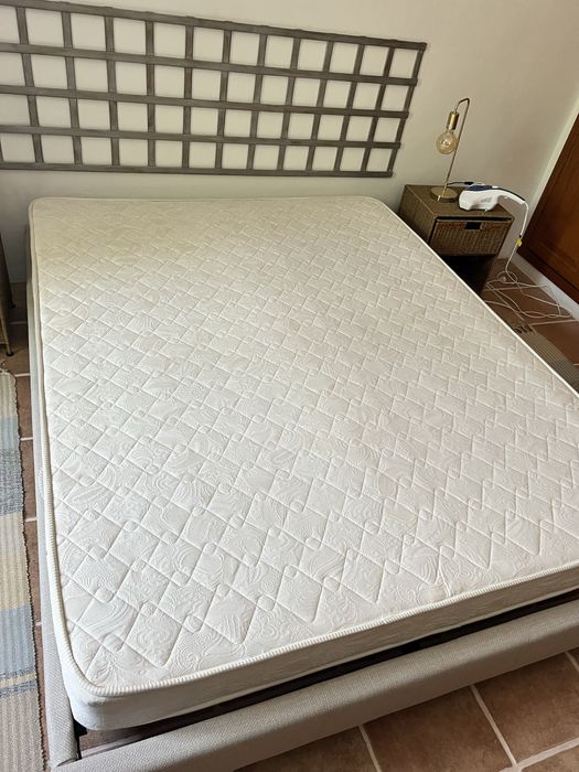 Colchão de molas + sobrecolchão ikea 160cm