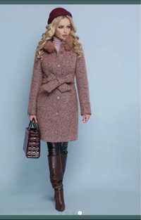 Пальто Альпака зимнее, Пальто зимове жіноче, 42-44, шерсть/альпака