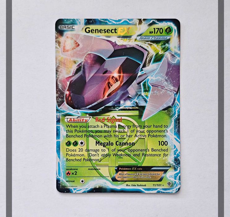 Genesect Ex 11/101 PLB Pokemon ENG-NM
