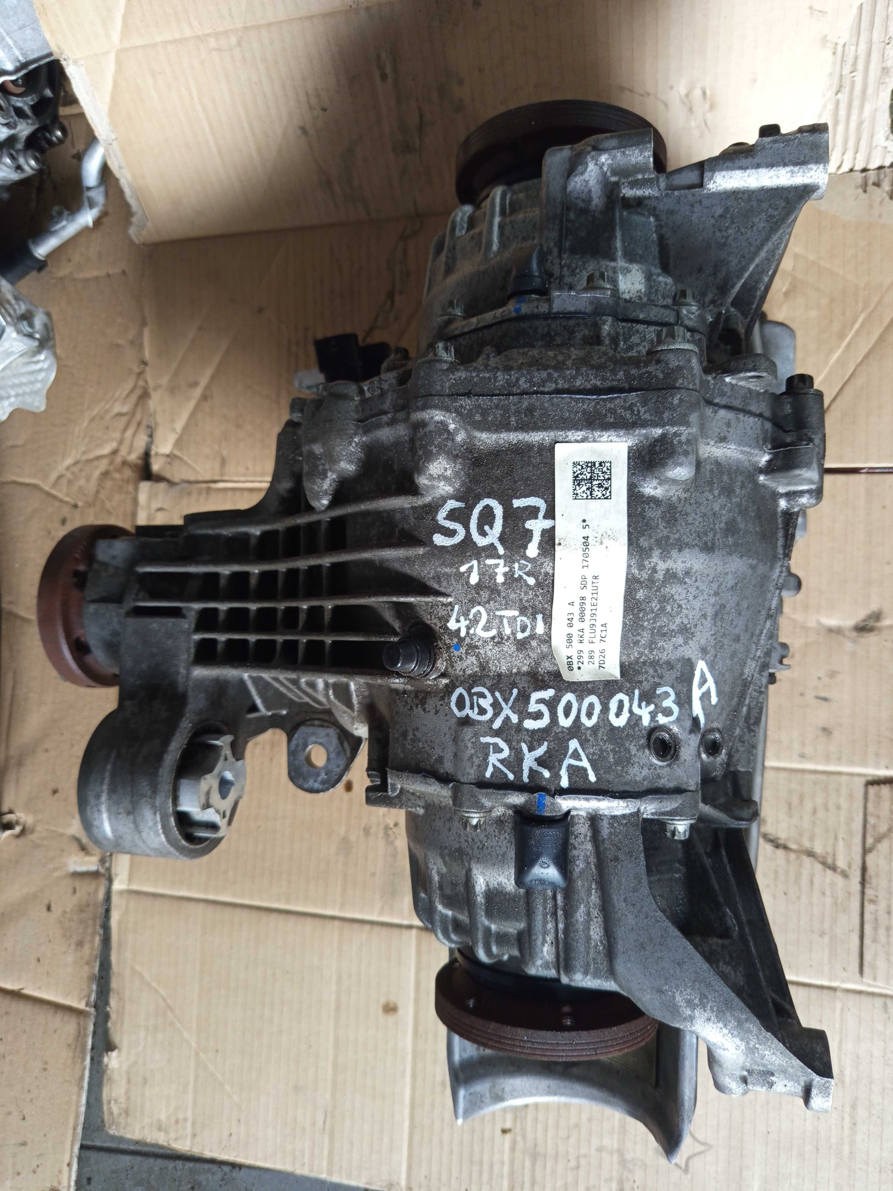 Tylny Most Dyfer RKA 0BX.500.043A , AUDI SQ7 Q7 II 4M 17r. 4.0 TDI
