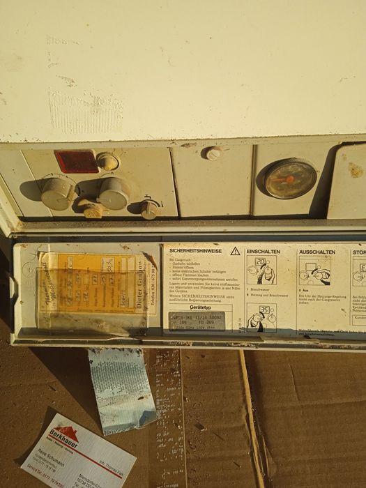 Котел димохідний,юнкерс