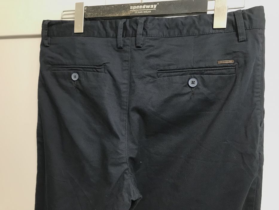 Брюки мужские OSTIN синие, размер EU 34 / штани чоловічі