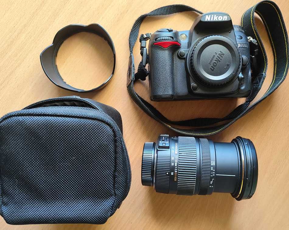 Nikon D7000, Sigma 17-50 2.8 OS HSM, KATA PL-LT-314, Штатив, фільтри