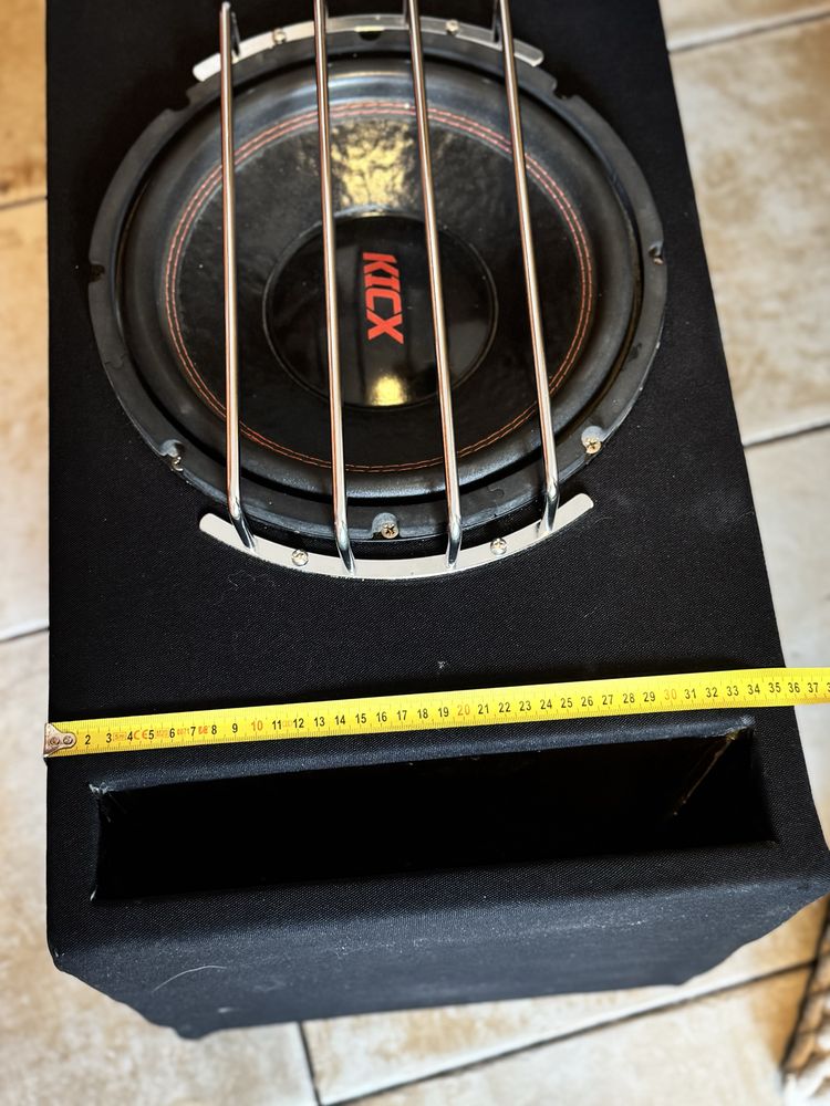 Subwoofer Samochodowy KICX GT-12M 30 cm 500W z tubą