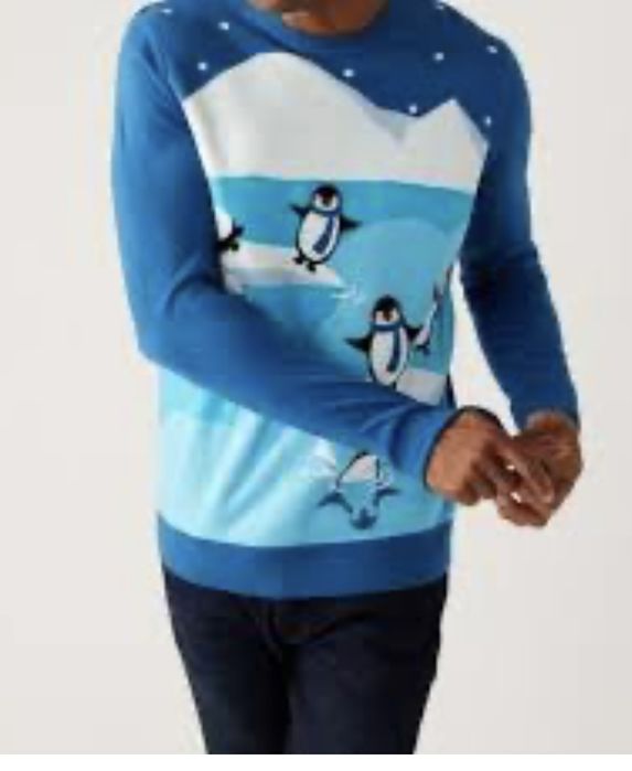 Новорічний светр 158/164 підлітковий m&s