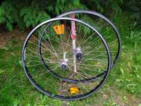 Koła 26'' Shimano ALIVIO , AlexRims AL-VP18-F , WTB  Polecam