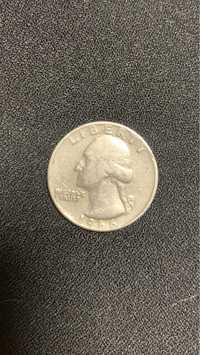 Монета Liberty quarter dollar 1966, 1992,1989