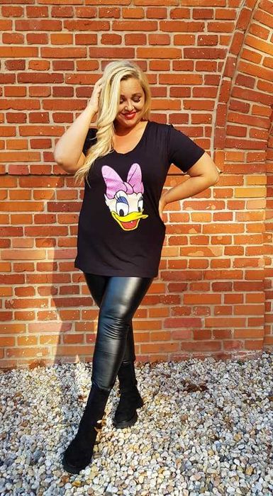 Świetna dłuższa bluzeczka r.42/44/46 KACZKA DAYSI