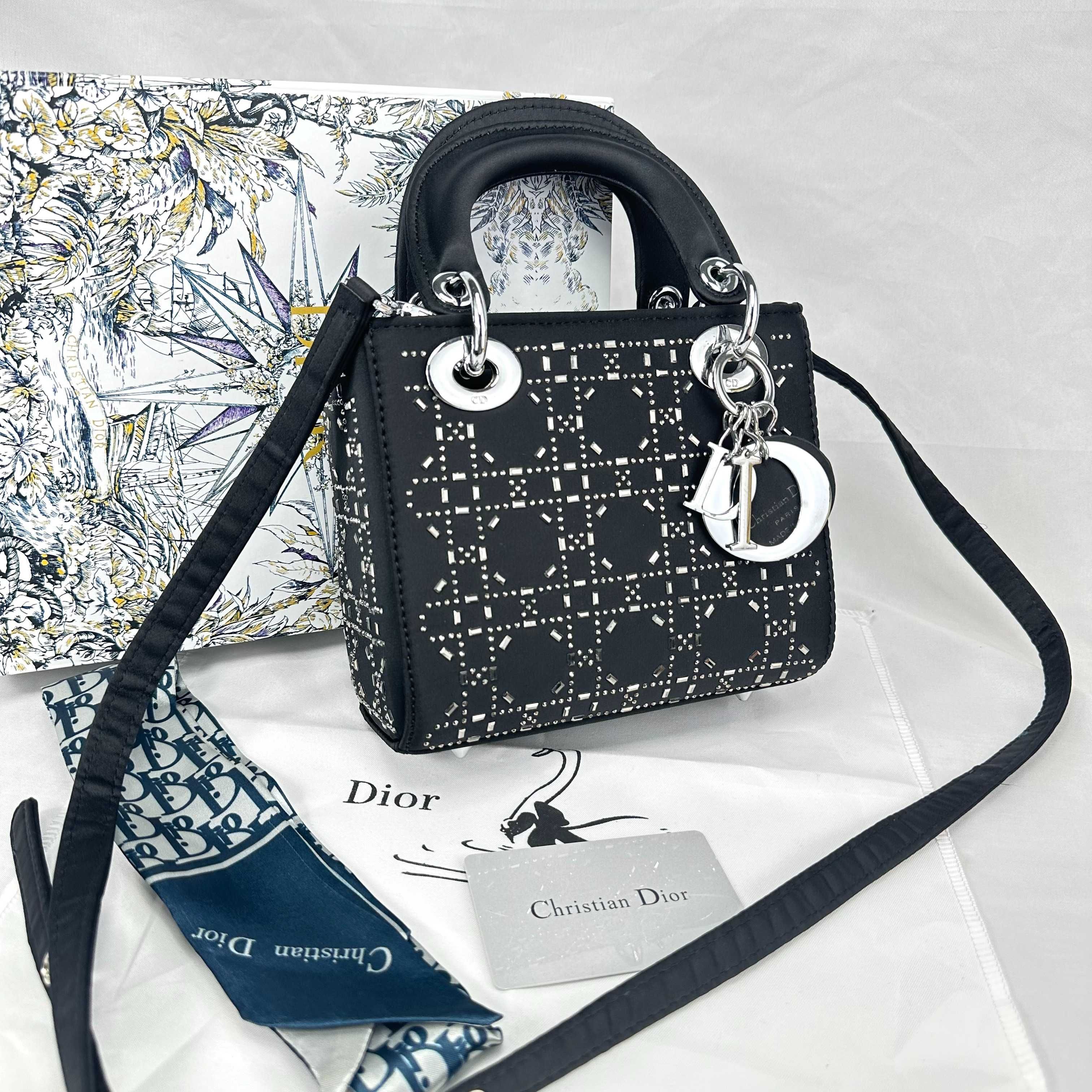 Christian Dior Lady Dior Mini Satin