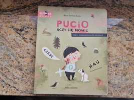 Książka dla dzieci Pucio uczy się mówić