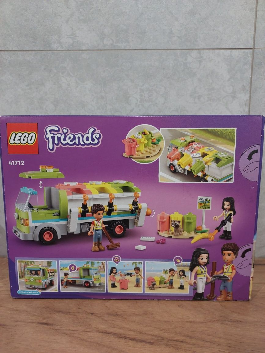 Lego friends ciężarówka recyklingowa 6+
