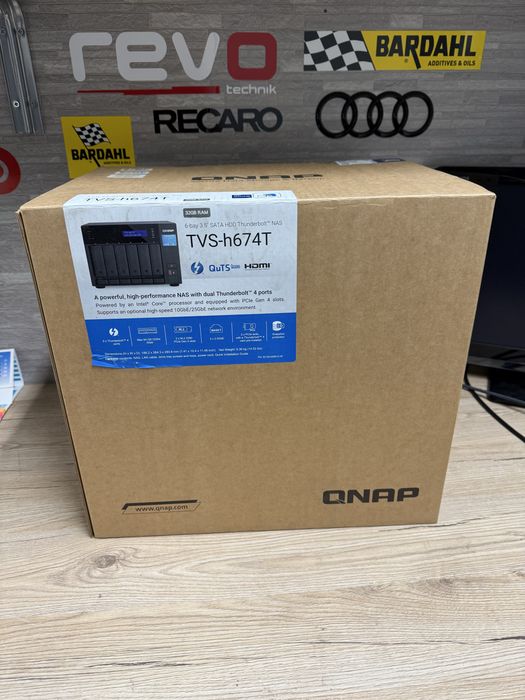 Абсолютно новий Qnap TVS-h674T nas сервер i5/32gb