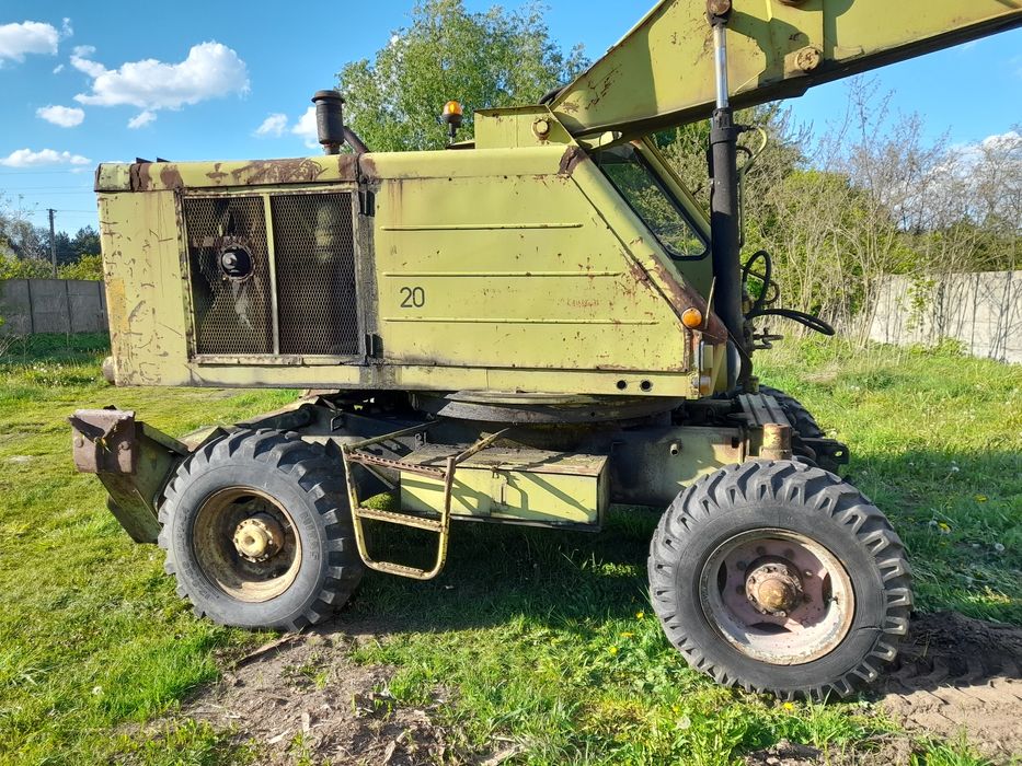 Koparka fortschritt t174 części ładowarka części