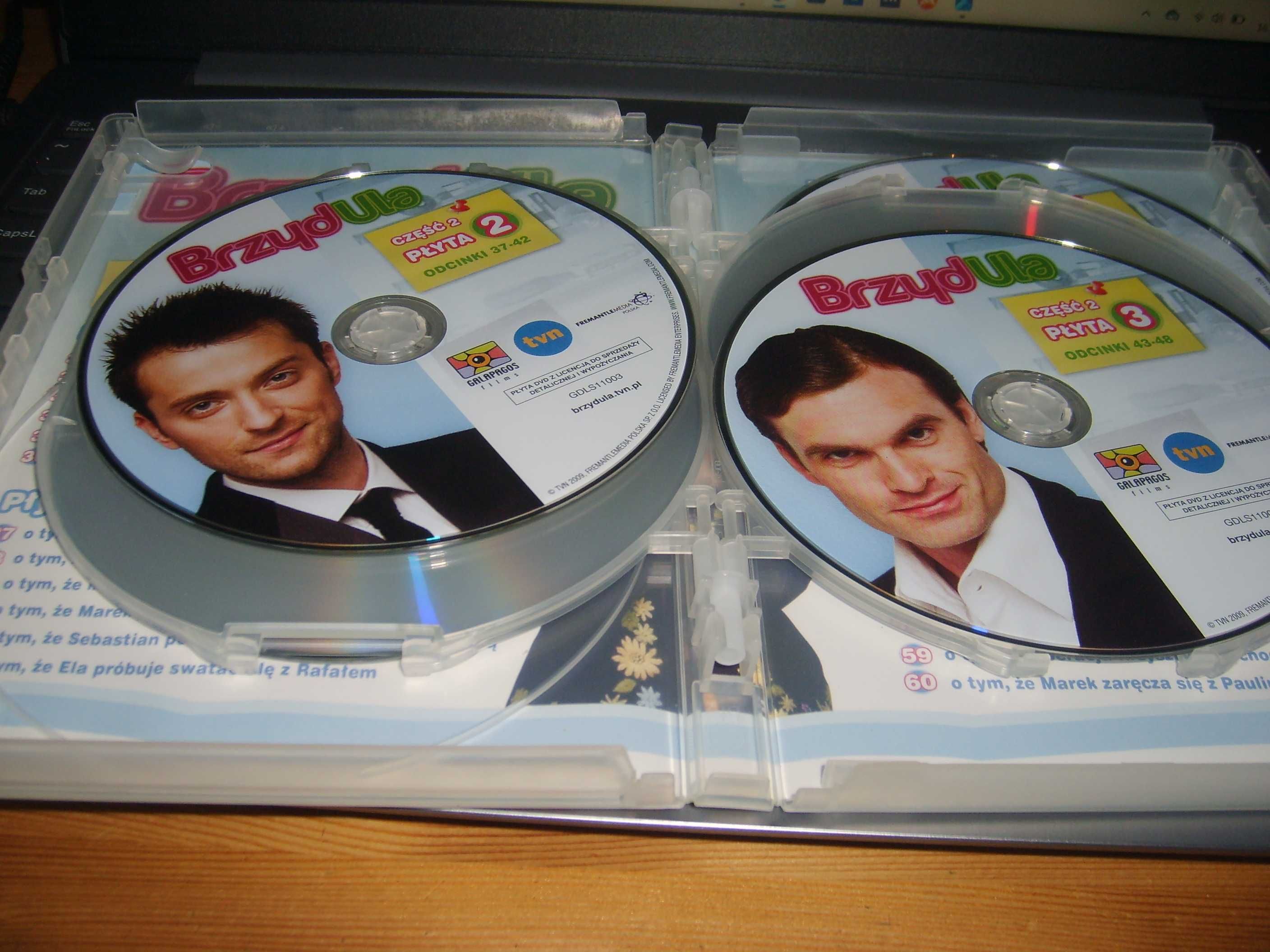 brzydULA orginał 5 x dvd odc.31 - 60