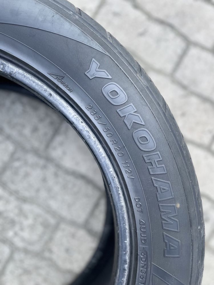 Продам комплект летних шин Yokohama 285/50 R20