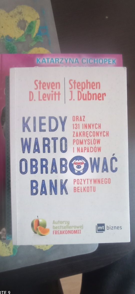 Kiedy warto obrabować bank- książka