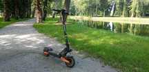 Hulajnoga elektryczna kukirin G2 max przebieg 1600km nowa bateria