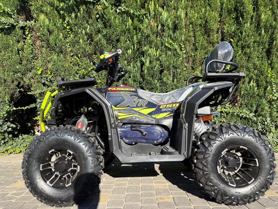 QUAD XTR FARMER 250cc niezawodny silnik ledy oparcie raty dostawa