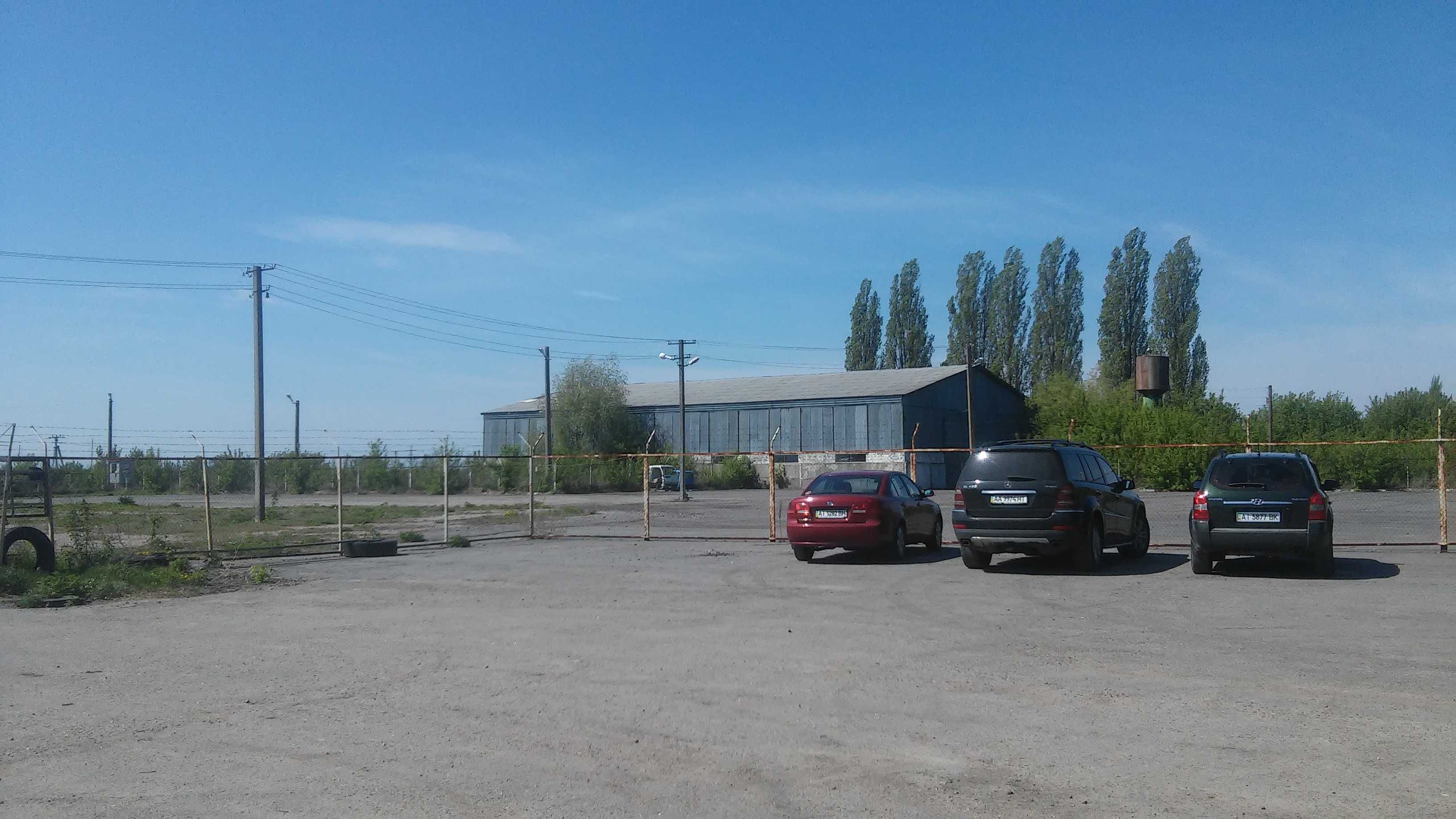 Продається Ангар в Васильківському районі   з ділянкой 6 га