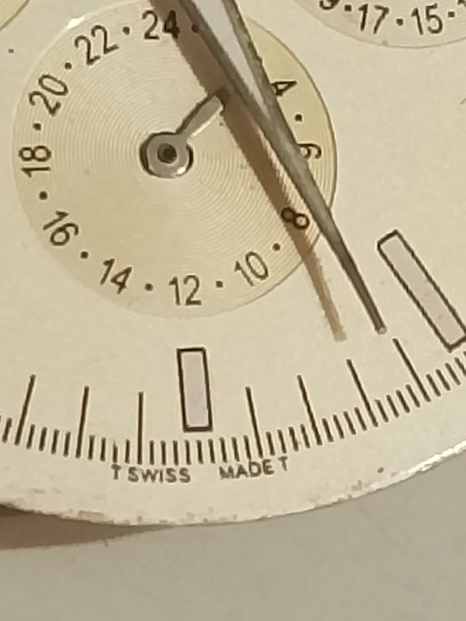 Pozostałości po zegarku omega speedmaster