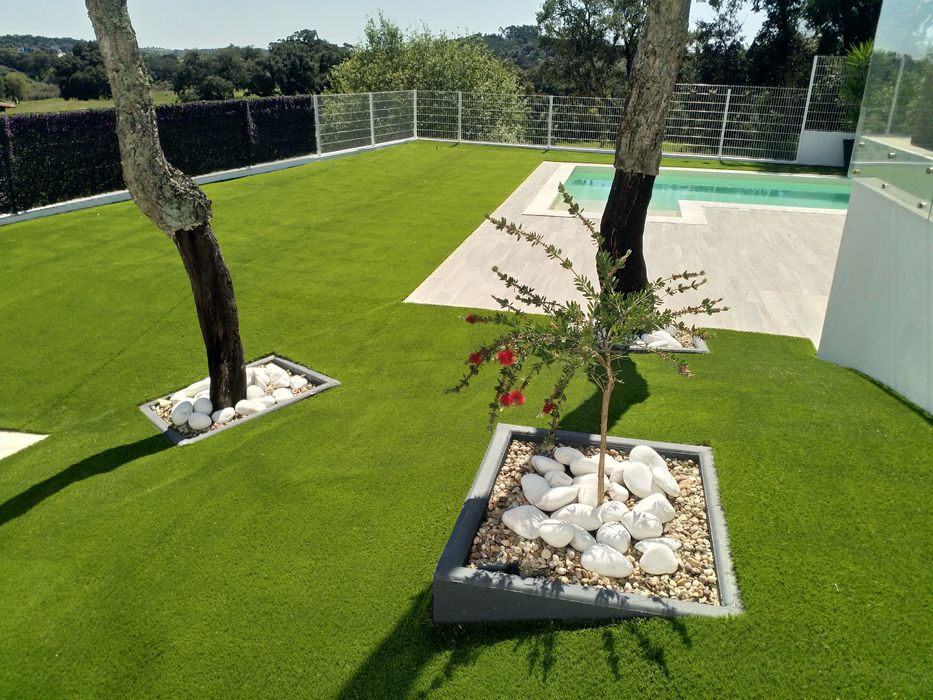 Relva sintética desportiva e paisagista