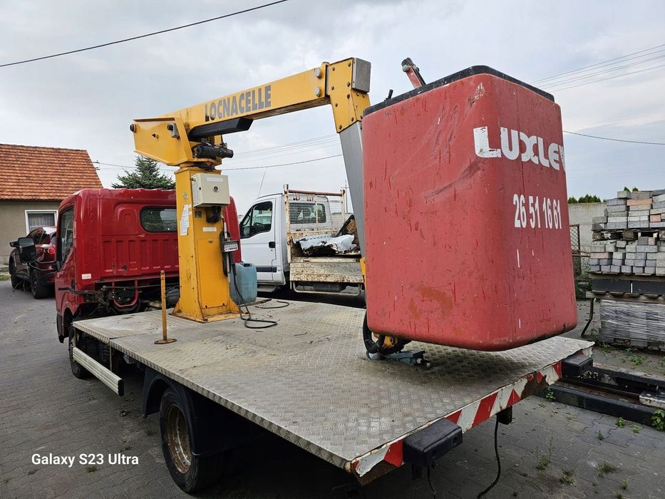 Podnośnik koszowy zabudowa Maxity Cabstar itp