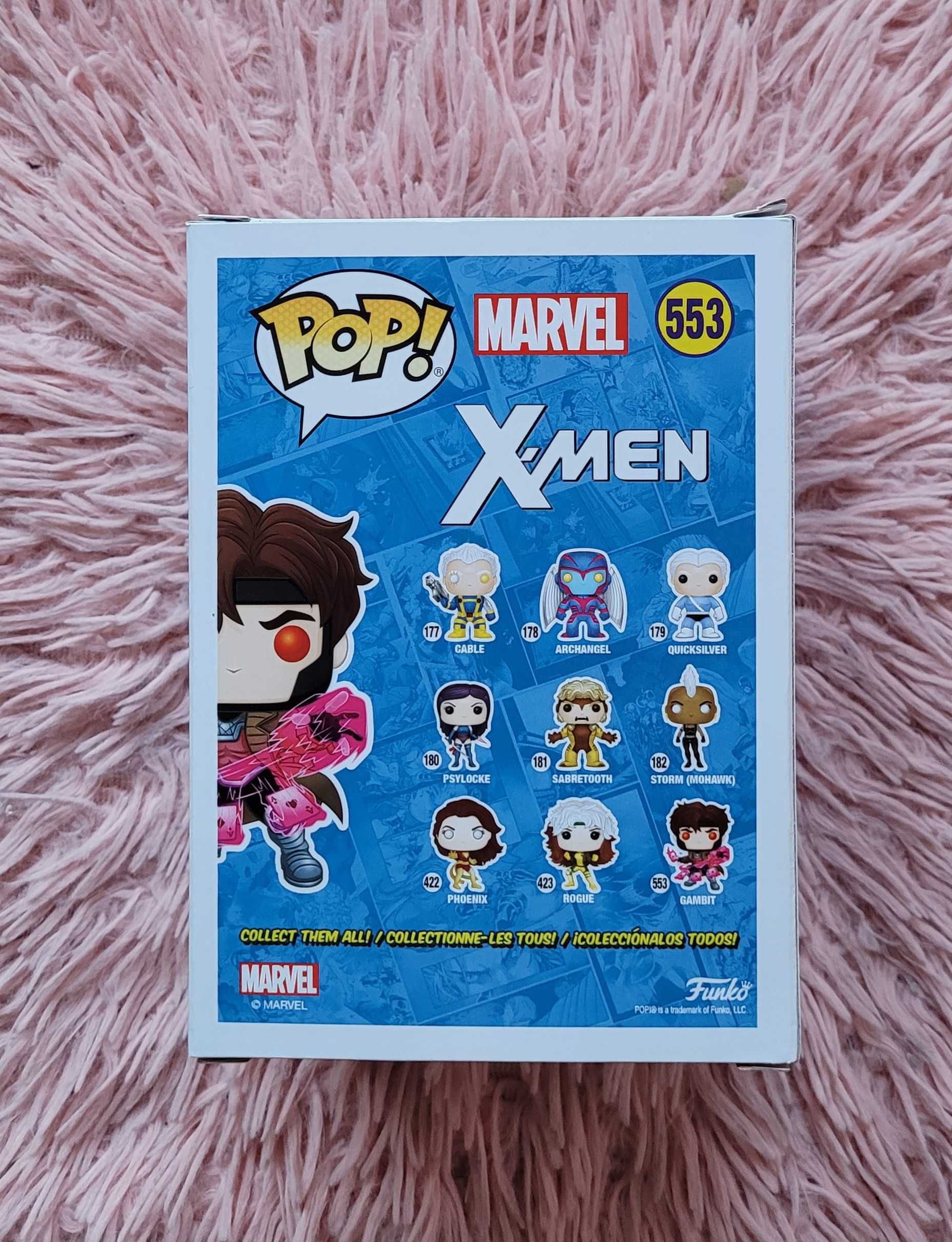 Figurka Funko POP! GAMBIT X-Men GITD Glows Dark (Special Edition) #553