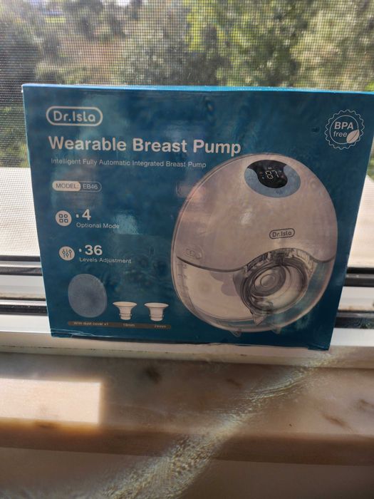 Bomba tirar leite elétrica, fechada em caixa