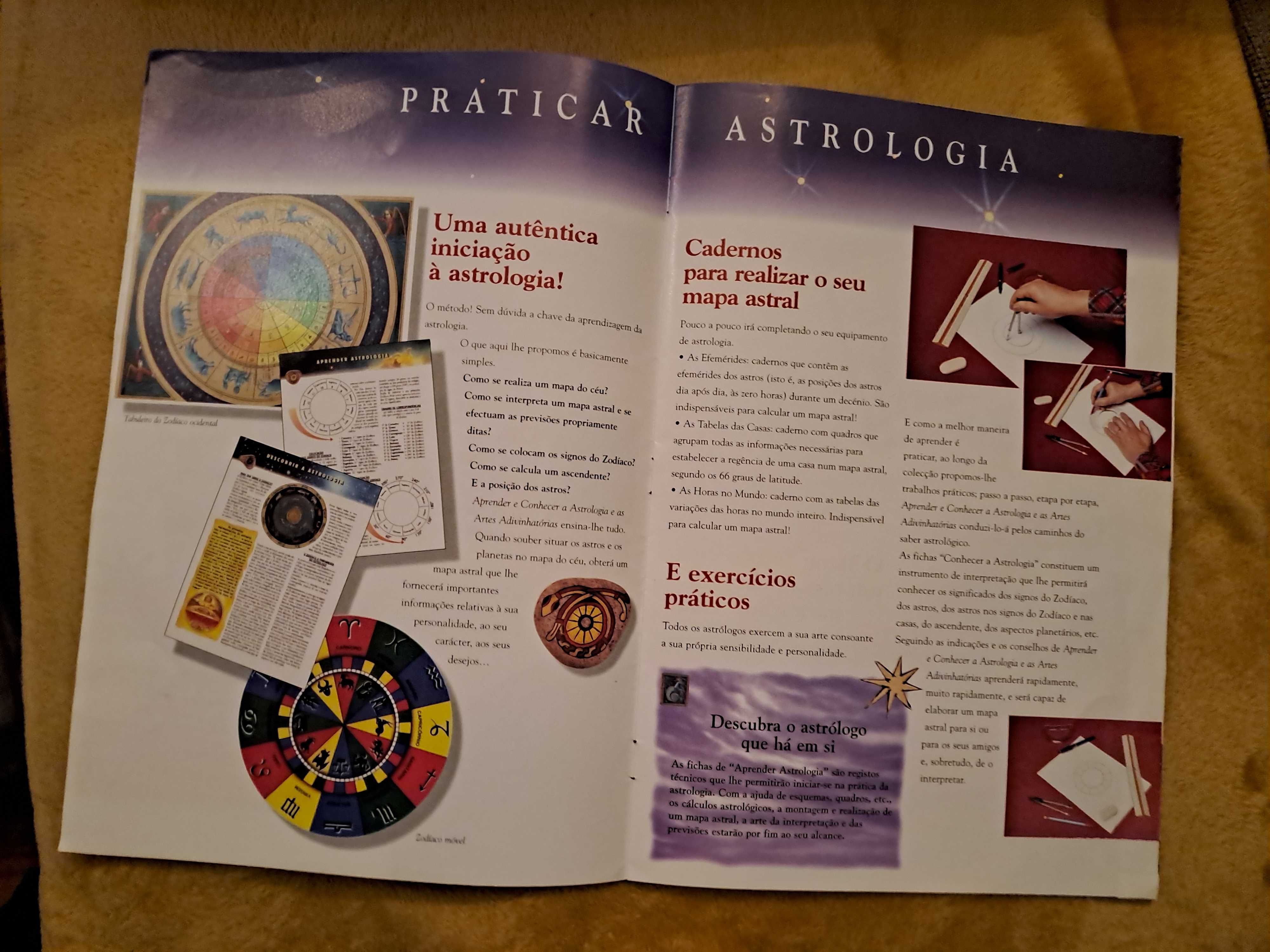 Coleção  aprender e conhecer a Astrologia