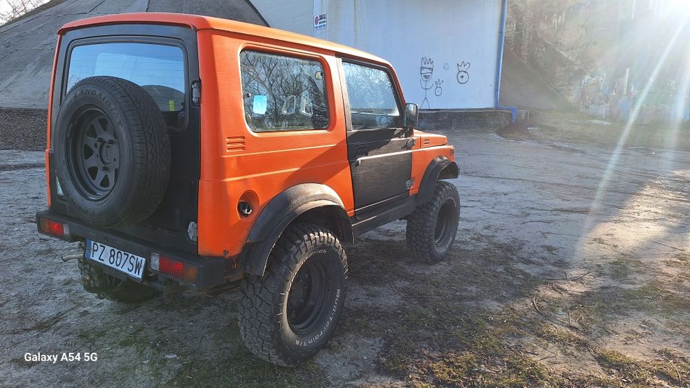 Suzuki Samurai 1.6 16v offroad pług zdrowy