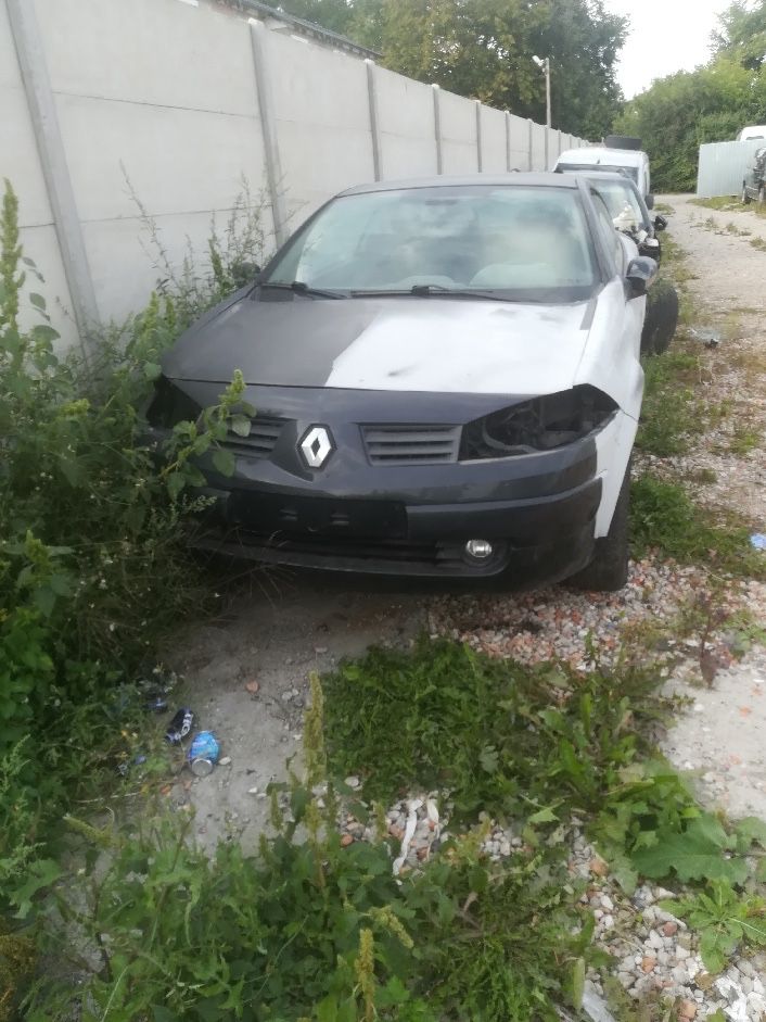 Renault Megane II Cabrio PRZÓD zderzak maska pas EU