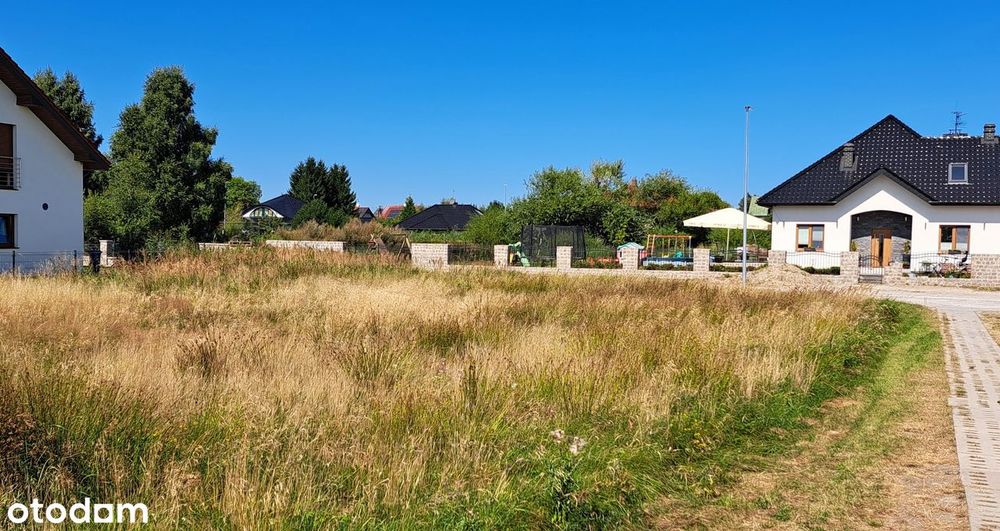 Grzybowo, atrakcyjna działka budowlana 1.028 m2