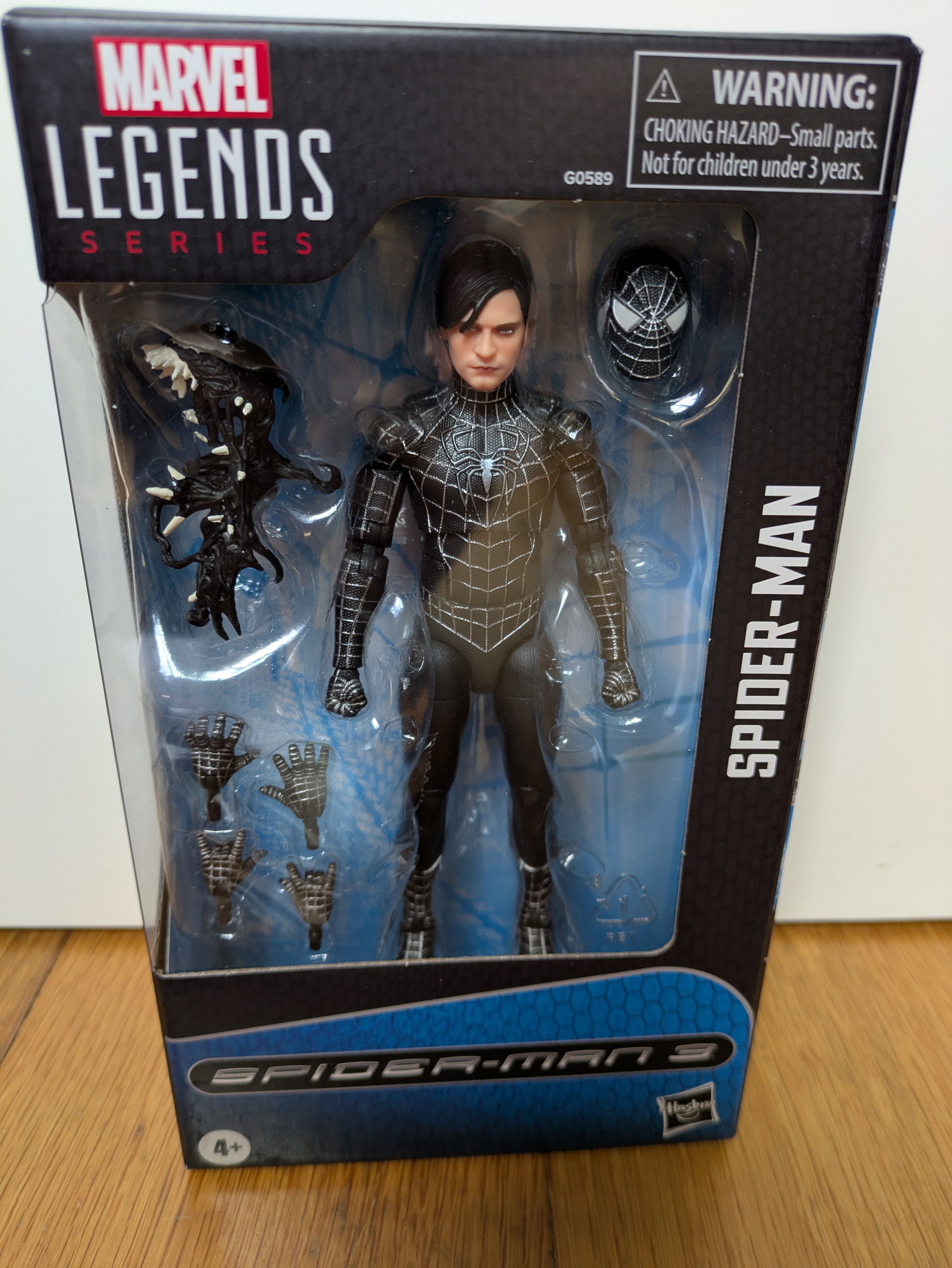 Black Spider Man Marvel legends