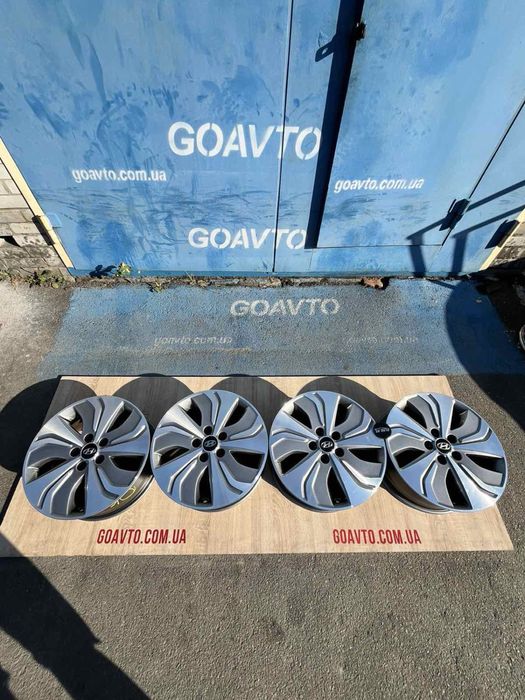 Goauto Hynday диски 5/114,3 r17 et46 7j dia67,1 як нові з проточкою
