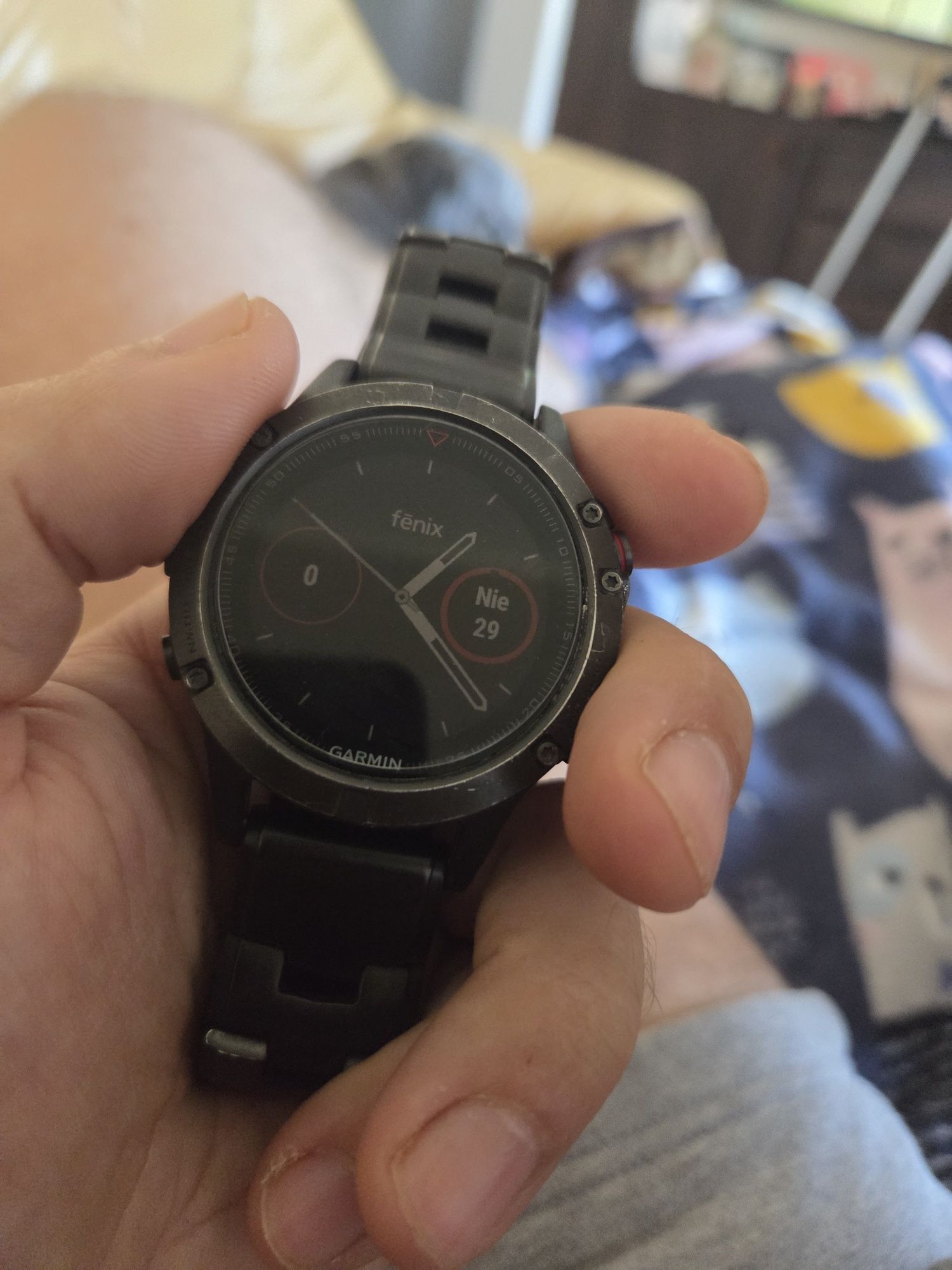 Smartwatch Garmin 5 .Dobry stan .Polecam !branzoleta w komplecie !
