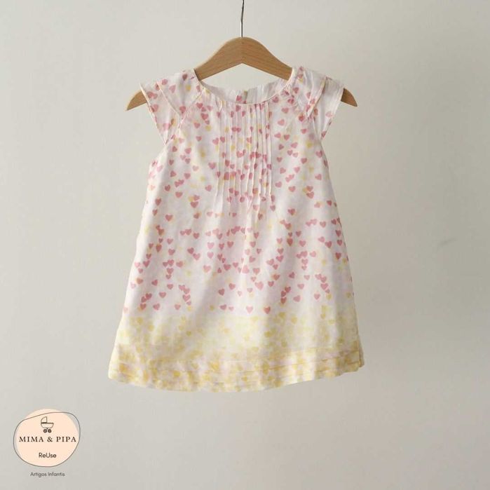 Vestido Benetton 9/12 meses