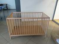 Łóżeczko dziecięce drewniane Ikea Sniglar