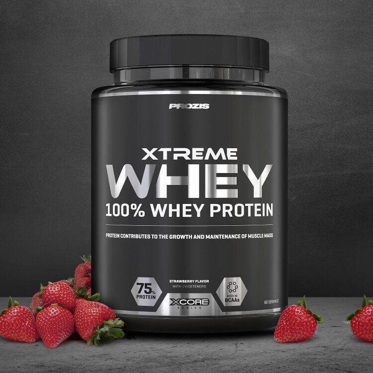 PROTEÍNA 100% Whey 2000G (ENVIO GRÁTIS)