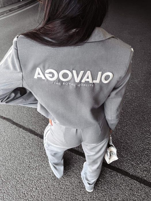 Marynarka Olavoga Heather S M czarne beżowe szara