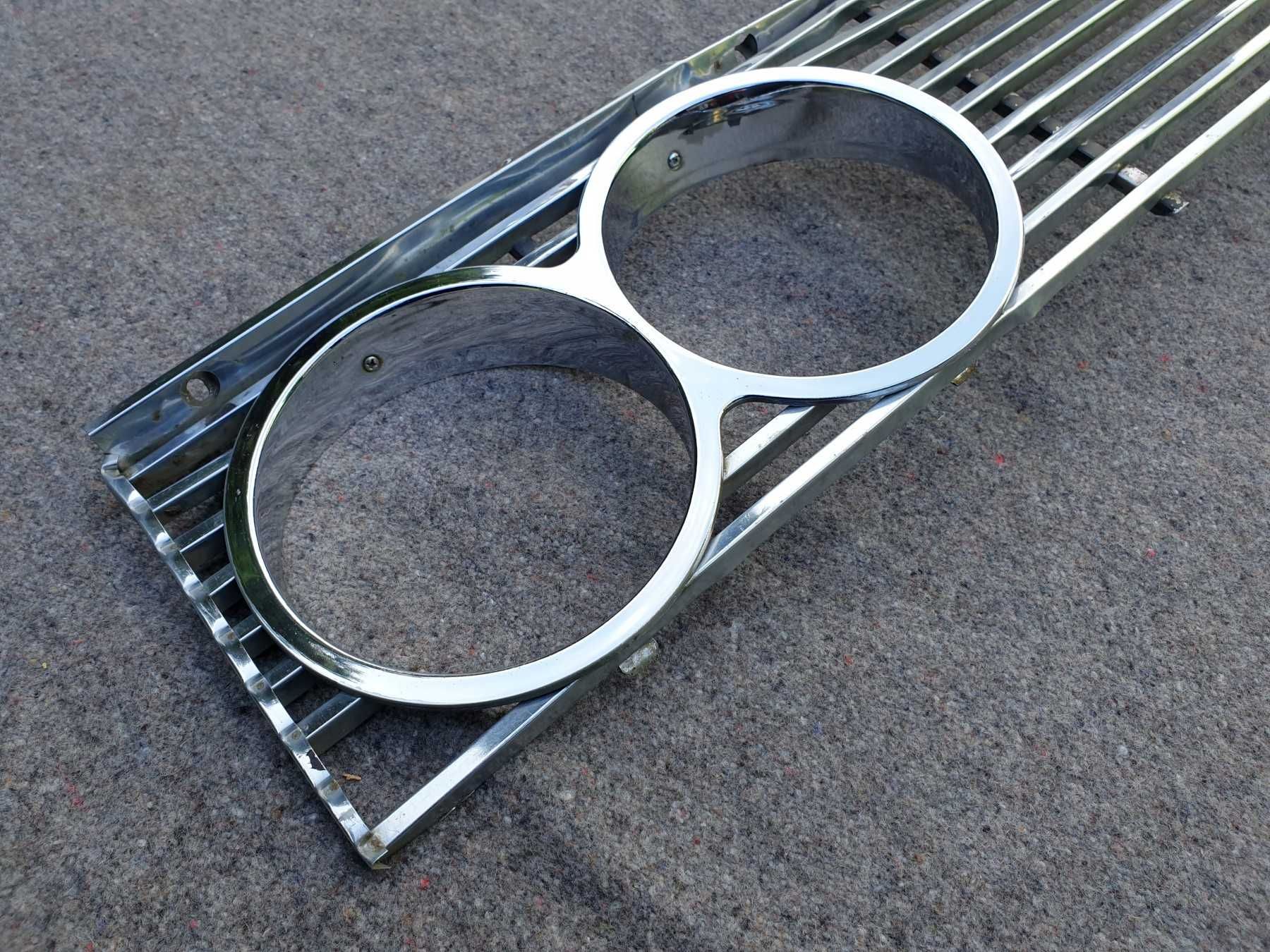 Atrapa grill chrom Fiat 125p 1300 klasyk FSO nierdzewka do roku 1973