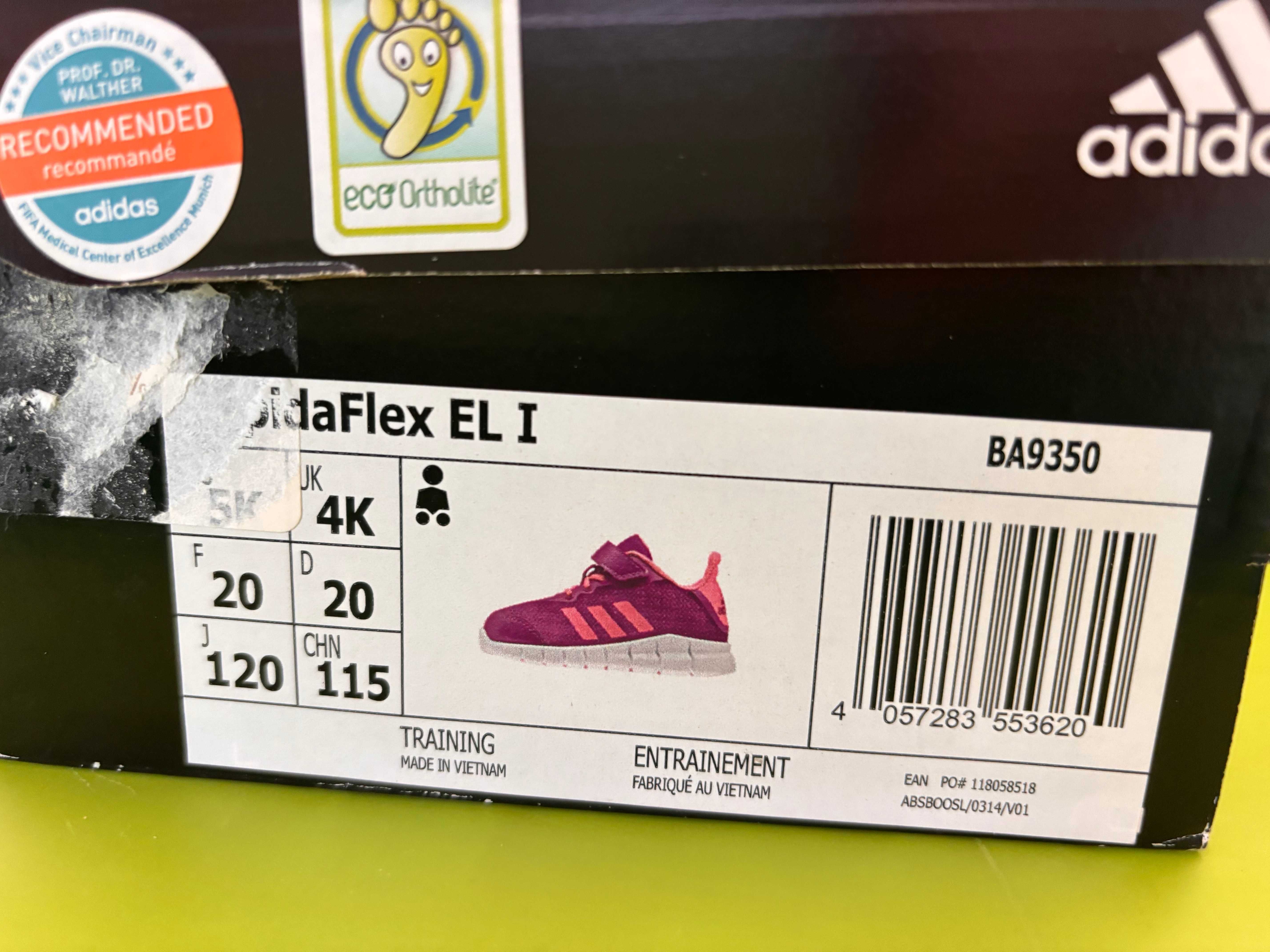 Buty dziecięce Adidas Rapida Flex EL I rozm. 20