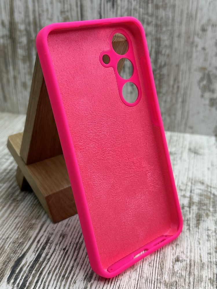 Не пачкается‼️ Чехол софттач Silicone Case на Samsung S24/ S24 Plus