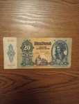 Banknot Węgry 20 Pengo 1941