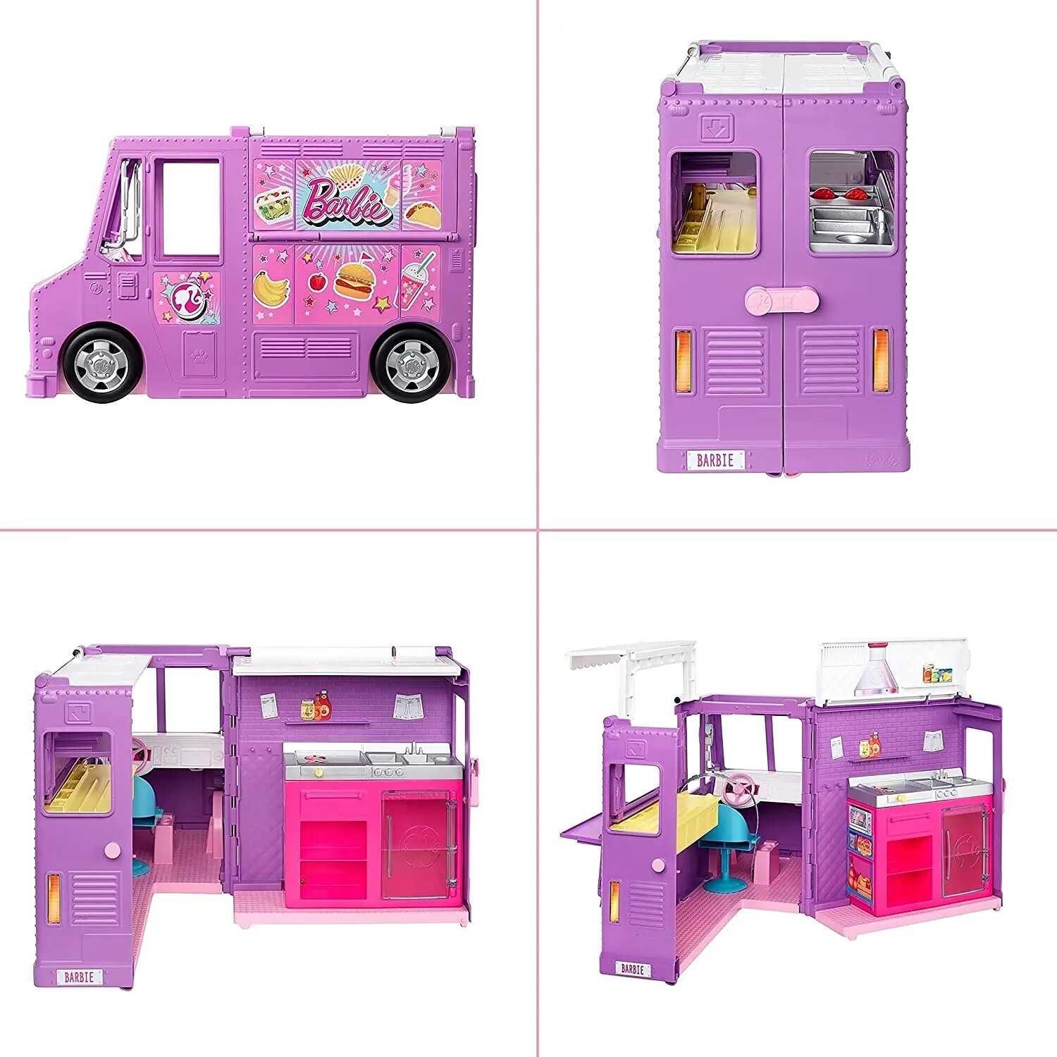 Игровой набор Барби Кафе на колесах фургон Barbie Mattel GMW07