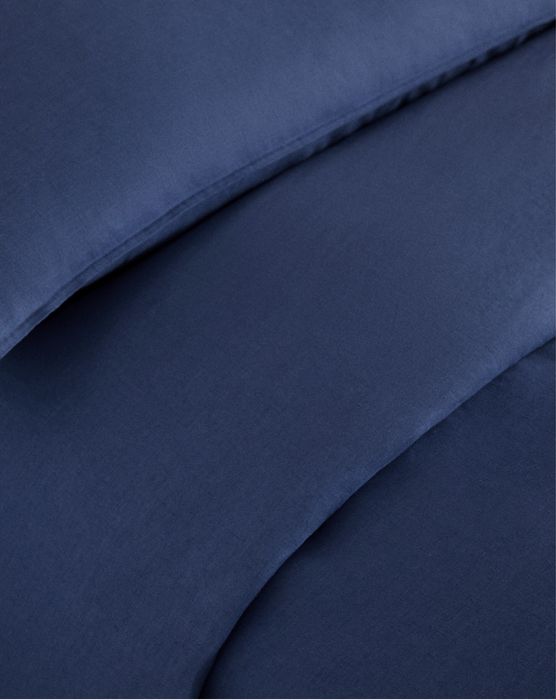 Conjunto cama 90cm (140 GXM2) Capa De Edredão e Lençol De Baixo Em Linho Zara Home NOVO