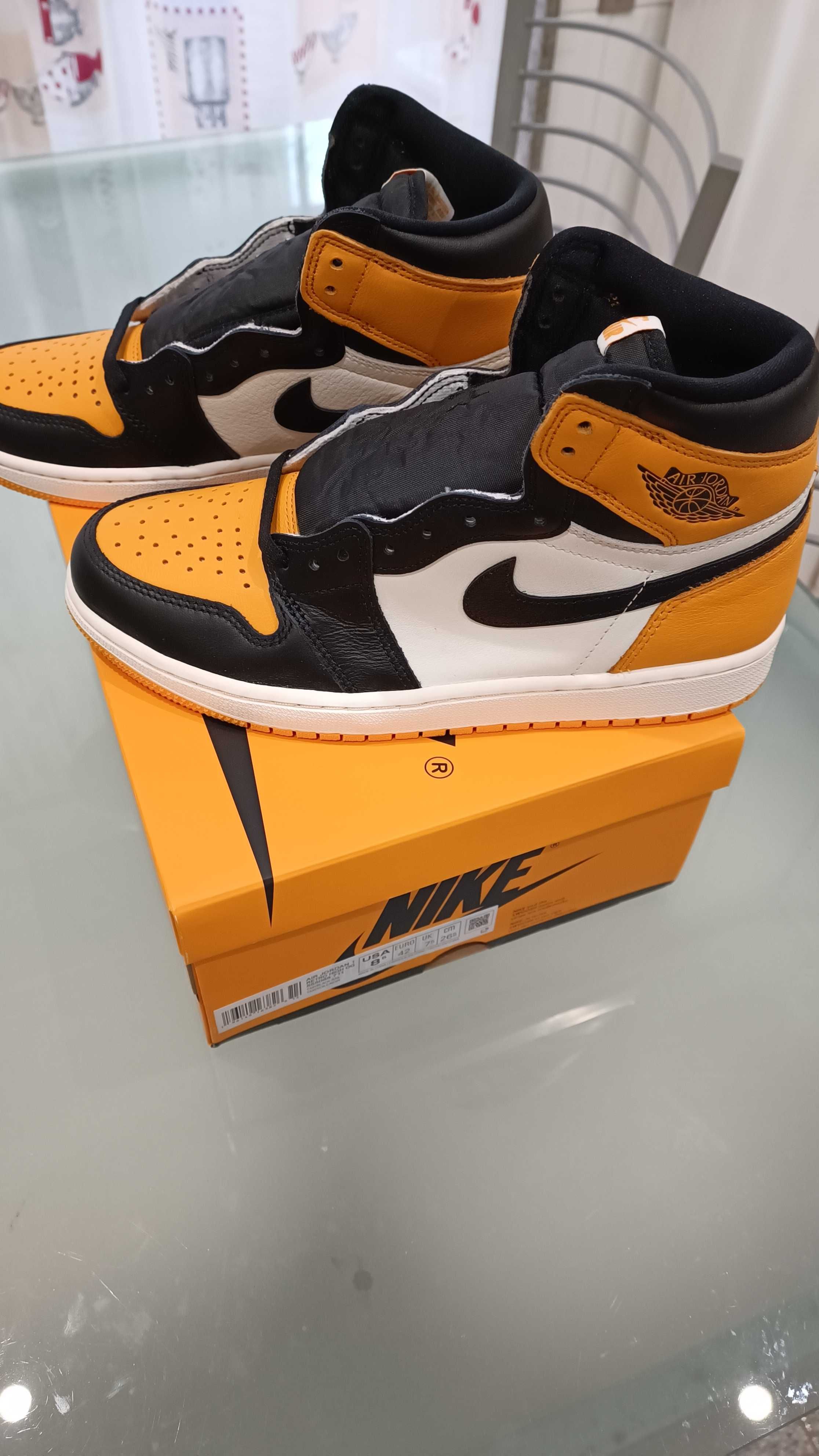 Air Jordan 1 retro high OG yellow ,,, Air Jordan 1 low craft
