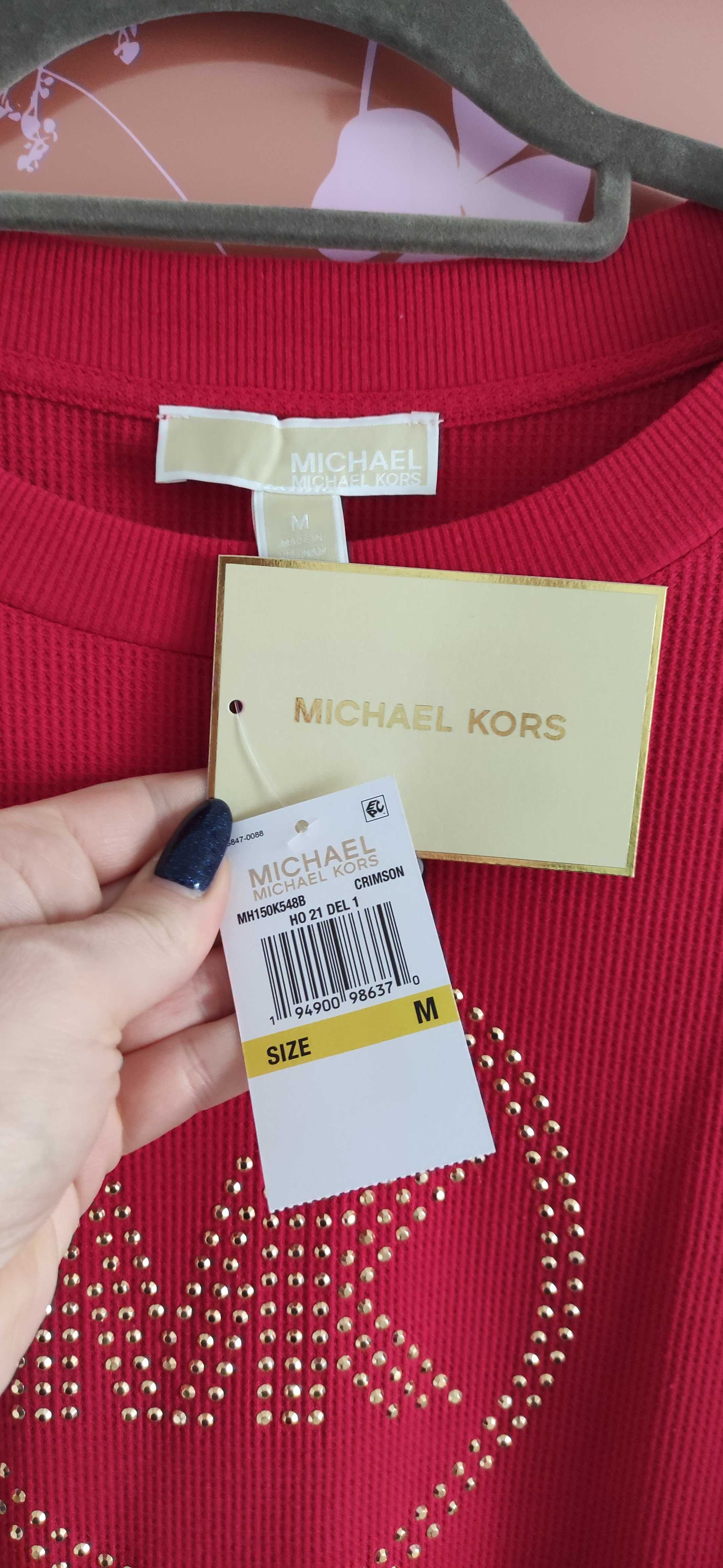 Bluzka Michael Kors M czerwona nowa