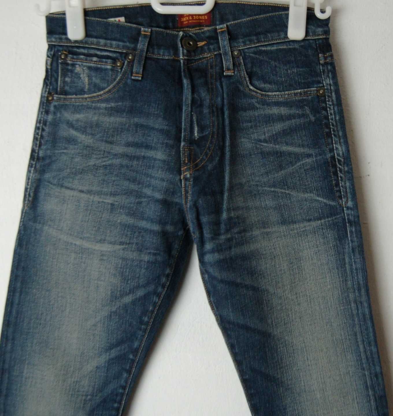 JACK&JONES GLENN SLIM W27 L32 PAS 70 jeansy z elast.4R41